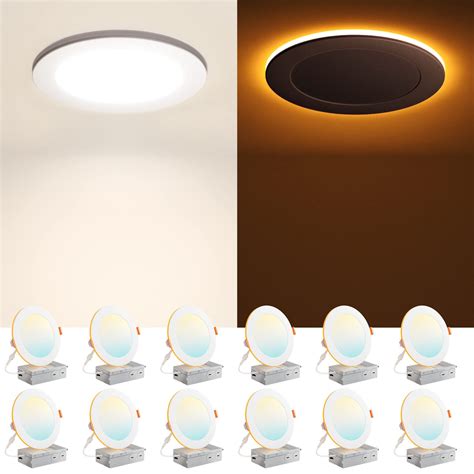 recessed ceiling light with night.